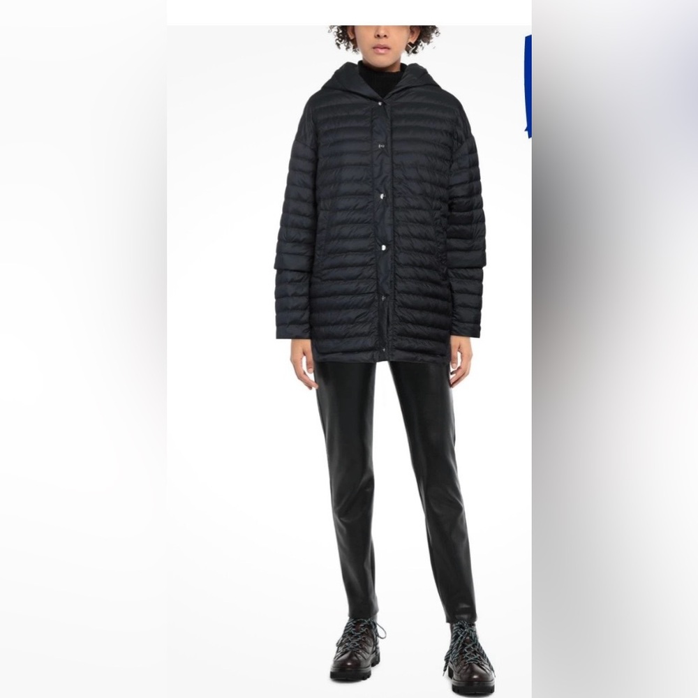 Navy Puffer Jacket - Adjustable Sleeves made by ADD European